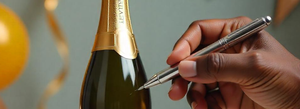 Champagne personnalisé - Une touche unique par Champagne L’Envolée
